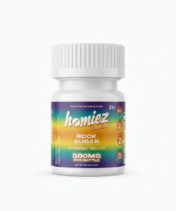 Homiez Botanical Blend Tablets (500mg – 10 Count) Sugar Rock